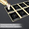 Car Sticker 2025 Hot For Benz 10/20/50Pcs Car Styling 3D Epoxy Stickers Auto Interior Decoration Decals for Mercedes Benz AMG Cl