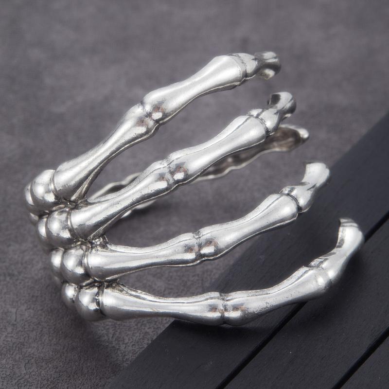 New Retro Gothic Skeleton Hand Bracelet, Creative Festival Party Accessories for Men and Women, Jewelry Gifts