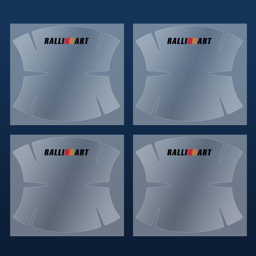 4/8pcs Car Door Handle Wrist Transparent Protective Film Anti-scratch Sticker For Mitsubishi Lancer Outlander 3 Asx L200 Pajero