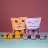 Plush Toy Soluble Bean Orange Bat Cat Salamander Dolls Kids Presents Birthday