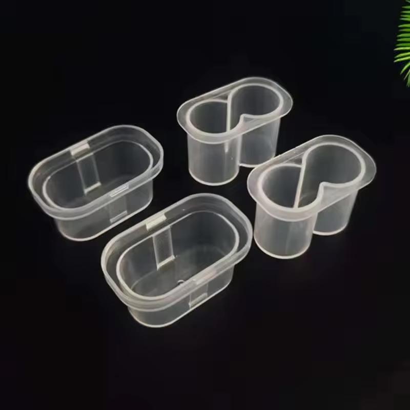 Mini Injection Vial Storage Case 10Pcs 3ml Scratch Resistant Peptide Vial Holder Portable Container for Outdoor Medical Use