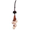 Bodhi Magnolia Lotus Ebony Car Rearview Mirror Pendant Ornament