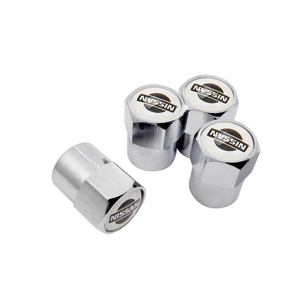 For Nissan MBQ1For Nissan Nismo Juke Leaf Patrol J10 X-Trail Micra Qashqai Pulsar Kicks Car Wheel Tire Valve Stem Dust Caps Cover Accessories