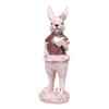 Friendly Easters Rabbit Resins Ornaments for Holiday Decoration and Indoor Display