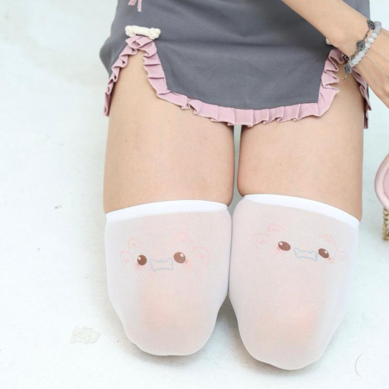 Overknee-Socken Damen Strümpfe Dessous Ultradünne Transparente Oberschenkelhohe Socken Sexy Spitze Schleife Lange Socken Oberschenkelhohe Strümpfe