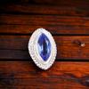 Natural Tanzanite Gemstone 925 Sterling Silver Pretty Jewelry Ring For Women RR-26-9