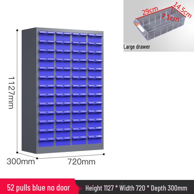 Parts & Screws Storage Cabinet with Iron Sheet Drawers