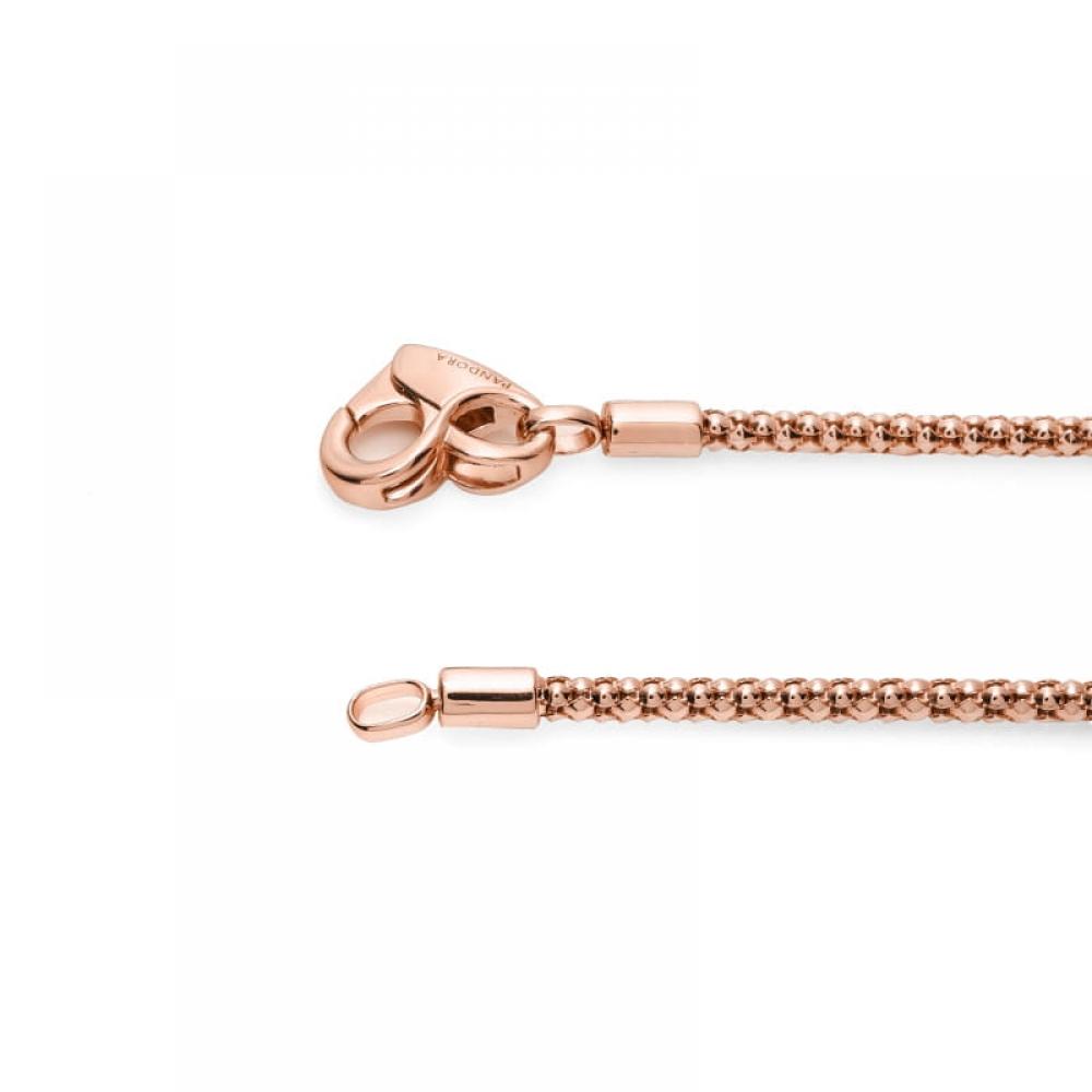 Pandora 582731c00 Moment Heart Studded Chain Bracelet