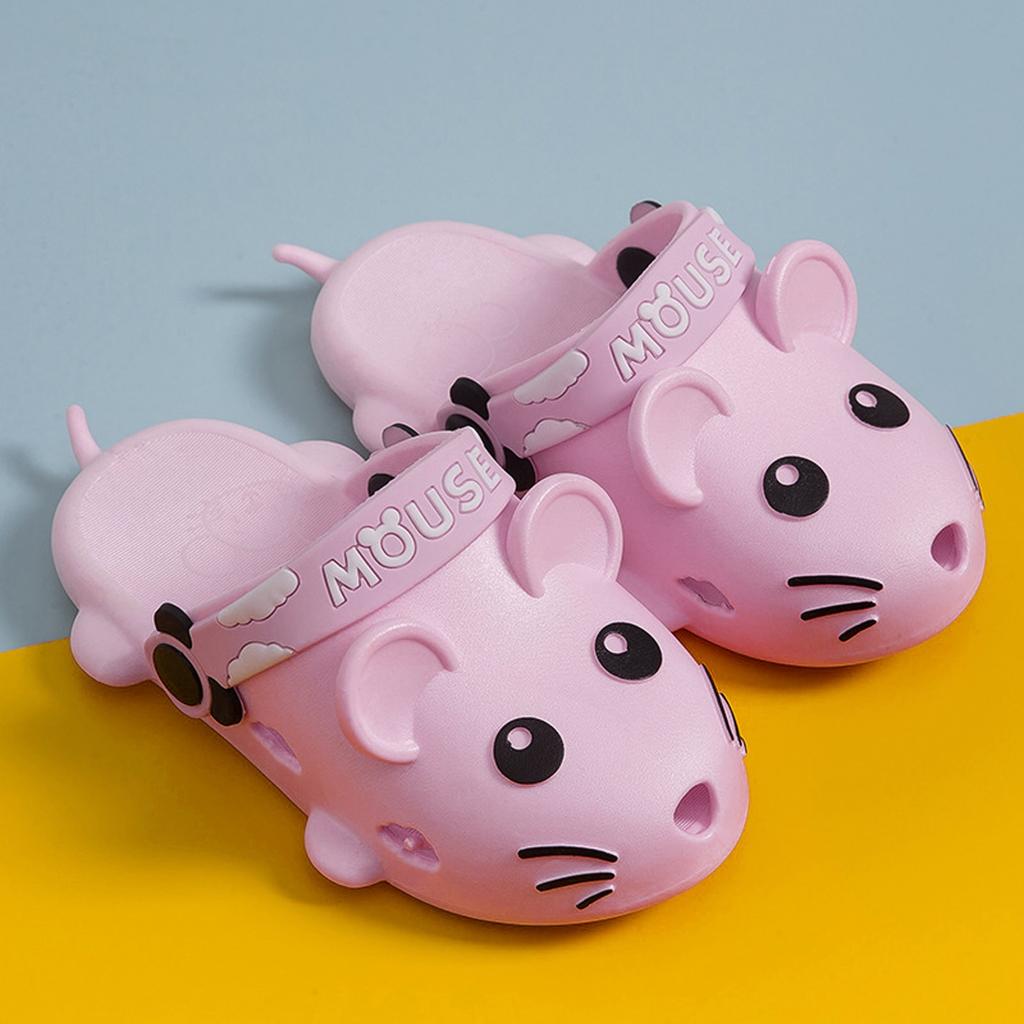 Summer Children's Cartoon Cute Baby Little Mouse Baotou Non- Slippers