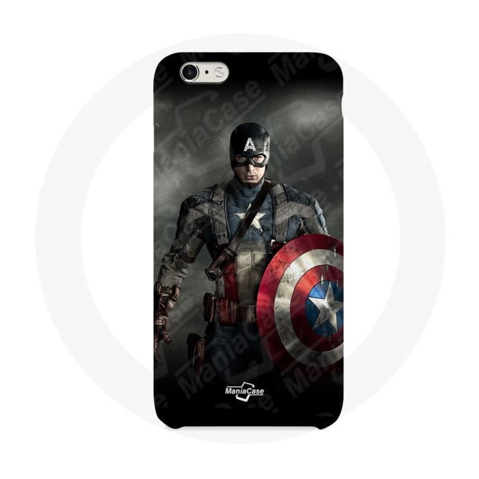Coque iPhone 8 Capitan america