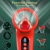 Vibrator Adult Sex Toys for Women - 5IN1 Sucking Vibrator Rose Sex Toy, 3 Sucking, 9 Tongue Licking & Vibrating Adult Toys, LCD Display