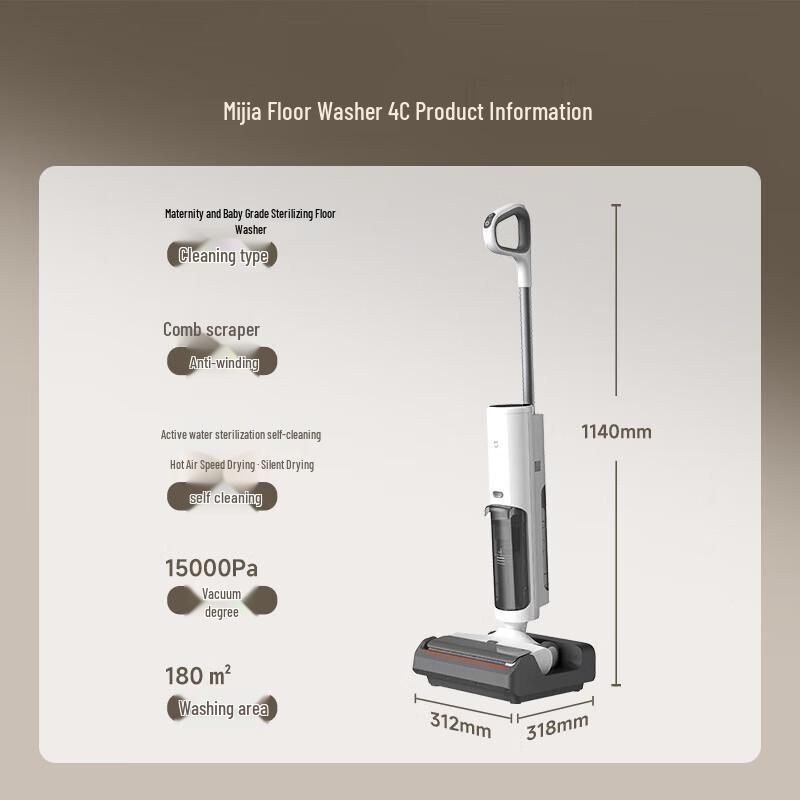 Xiaomi MI Wireless Wet Dry Vacuum 4C