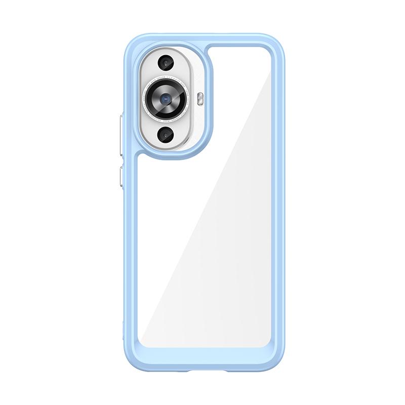 For Huawei Nova 12S Clear Case Nova 12S Cover Coque Fundas Hard Translucent Soft Frame Phone Bumper For Huawei Nova 12S