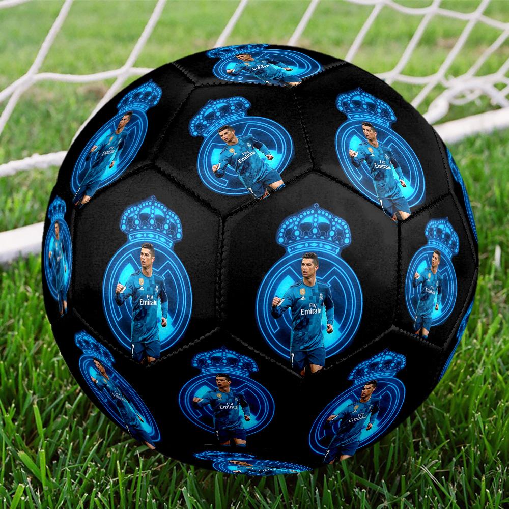 Cristiano Ronaldo Cr7 Evolution Football Size 5 Football Machine-Stitched Indoor/Outdoor Training and Matches perfect gift for sports enthusiasts