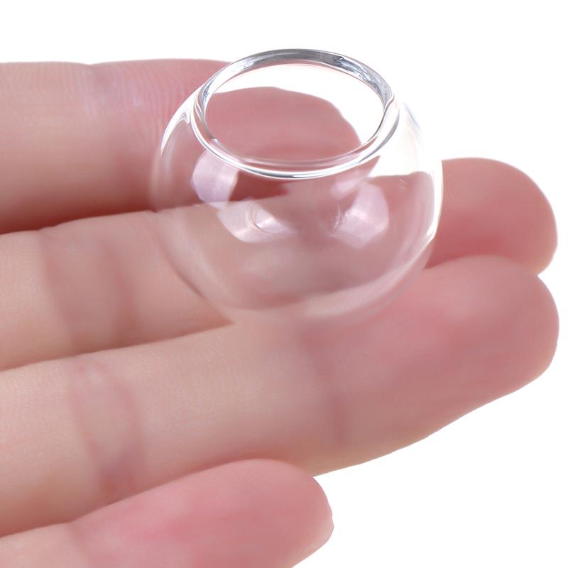 1X Dollhouse Miniature Mini Fish Tank Mini Glass Bowl Doll House Accessories