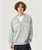 Lecoq Sunday Terry Cardigan Gray (Qp323Tft91)