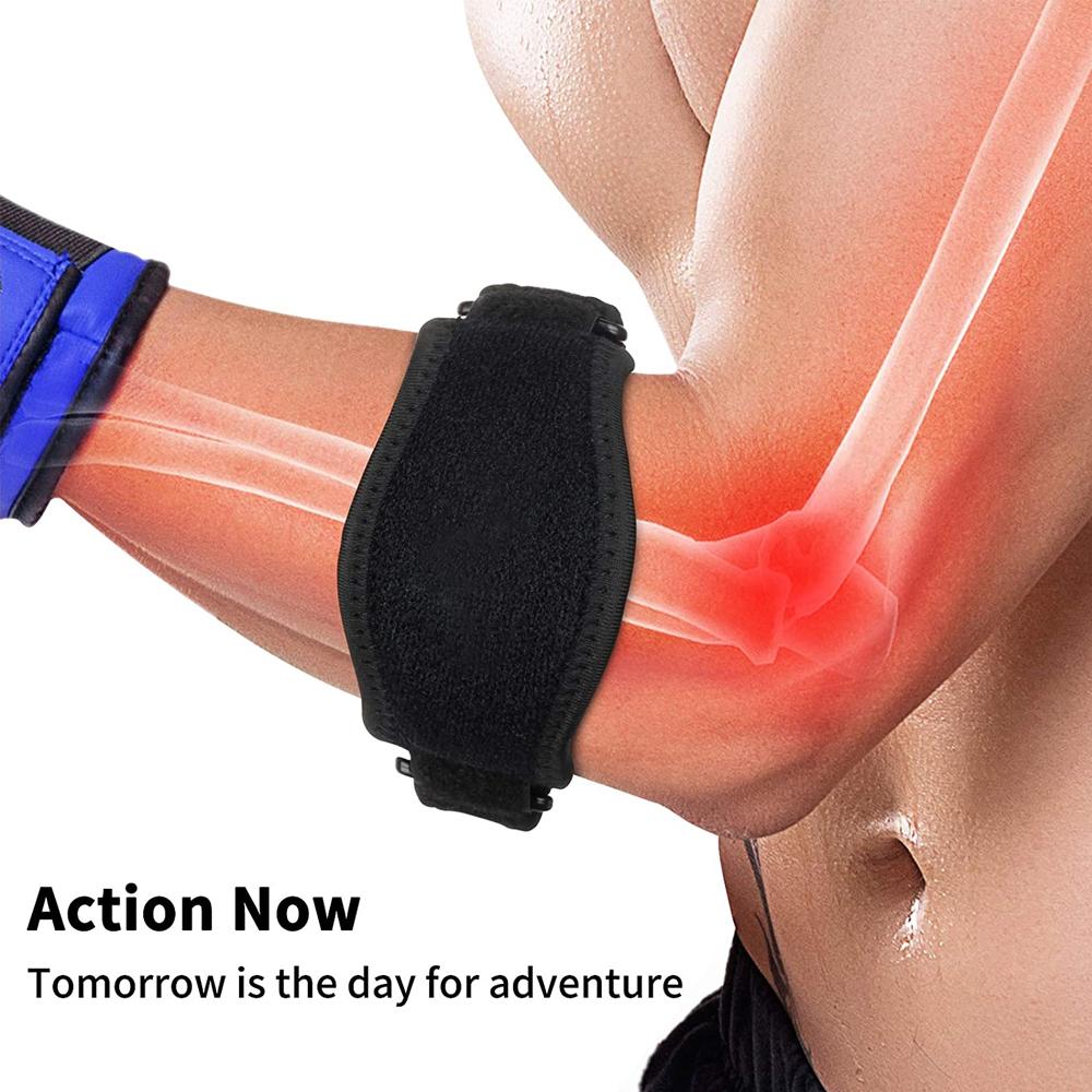 1Pcs EVA Elbow Brace Compression Pad Comfort Forearm Pain-free Unisex Fitness Equipment Adjustable Sports Accessories