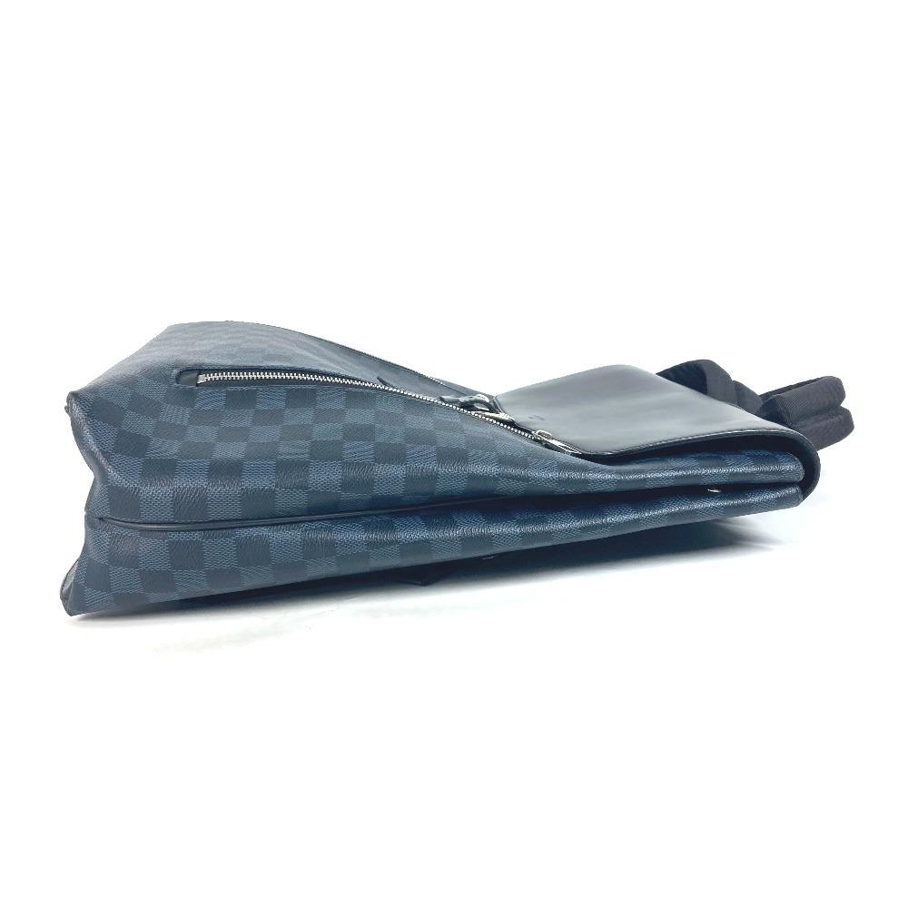 Louis Vuitton N41586 Damier Cobalt Newport Bag Backpack Flap Backpack