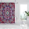 Waterproof Fabric Shower Curtains Bathroom Curtain Accessories Bath Curtain 180x200cm 240*200cm Boho Decoration Vintage Mandala