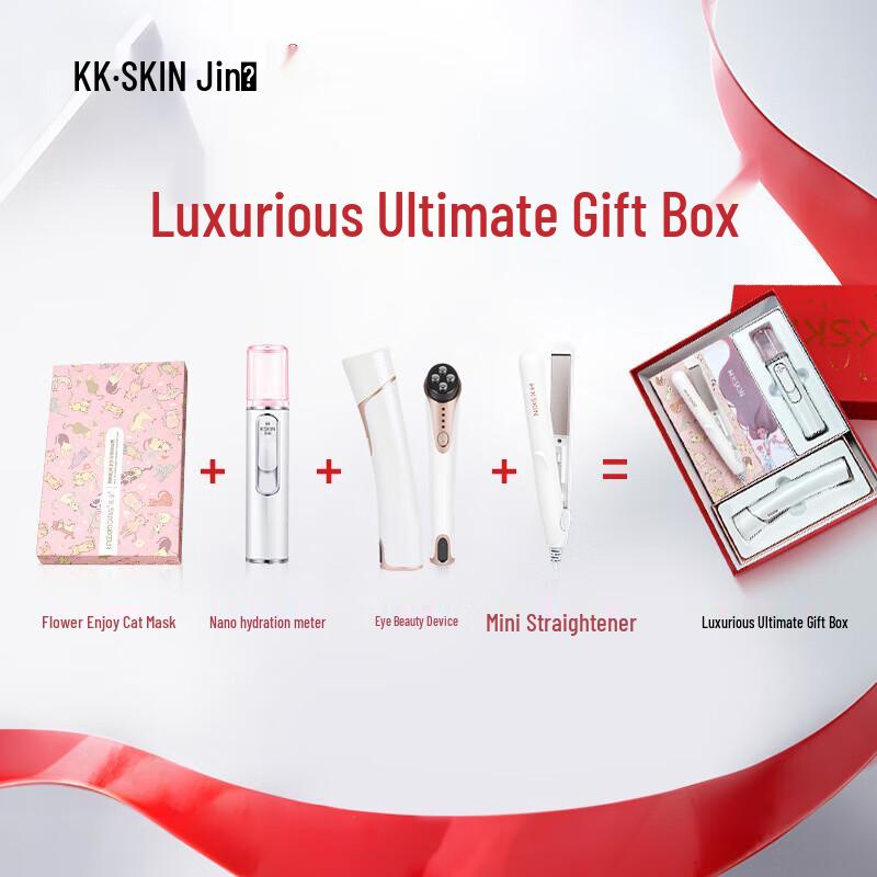 K·SKIN 4-in-1 Schönheits-Geschenkset für Gesicht & Augen