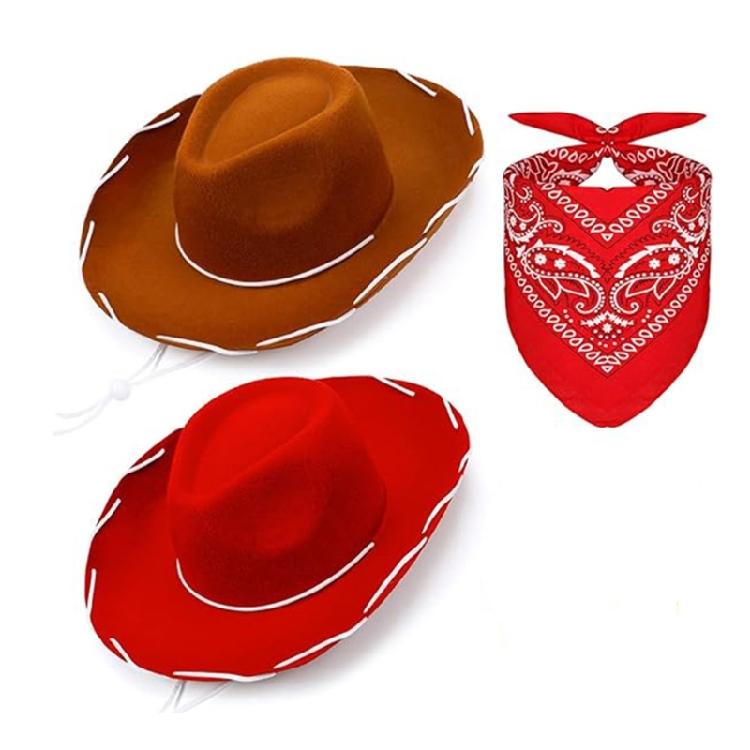 Personalized Trendy Hat Handkerchief Set Artistic Youth Hats Simple Street Hat for Party Costumes and Everyday Styles