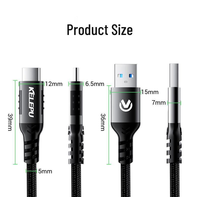 KELEPU USB-Multifunktions-Daten- und Ladekabel