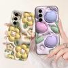For Tecno Pova 3 Case LF7n Stylish Candy Panted Cover Shockproof Phone Case For Tecno Pova 3 Pova3 Soft Fundas 6.9'' Matte Coque