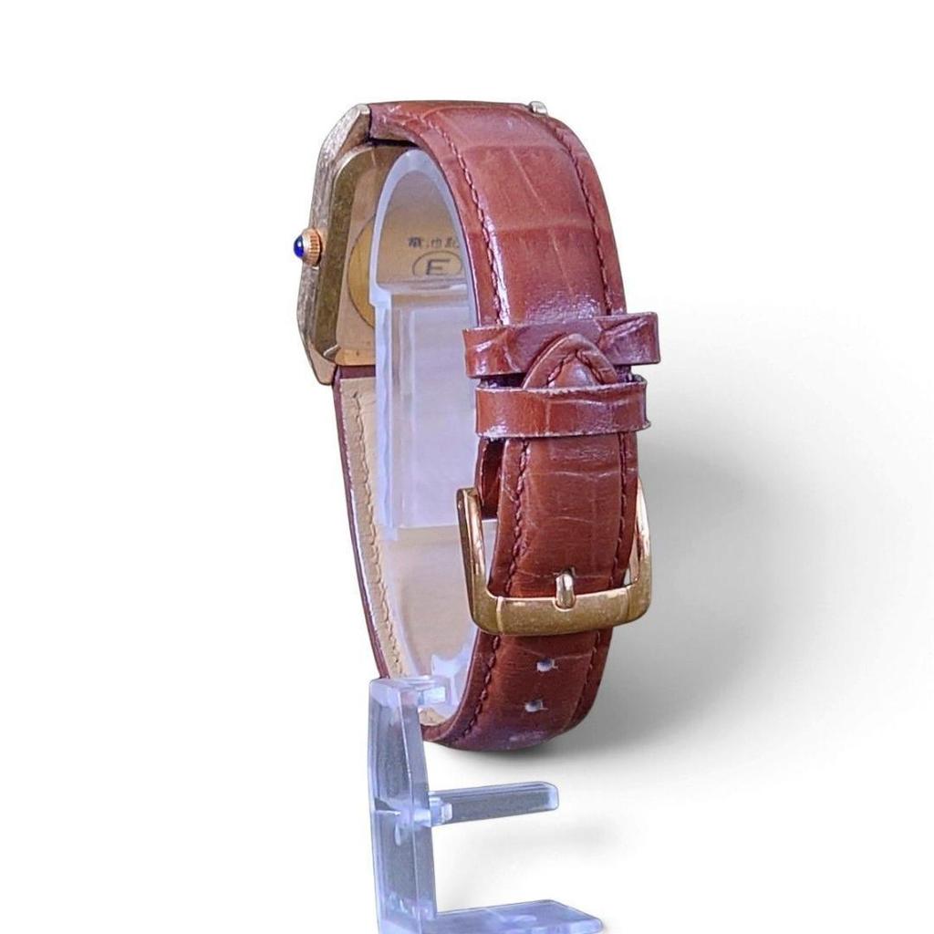 Used WALTHAM Maxim Quartz Gold Square Men's Watch