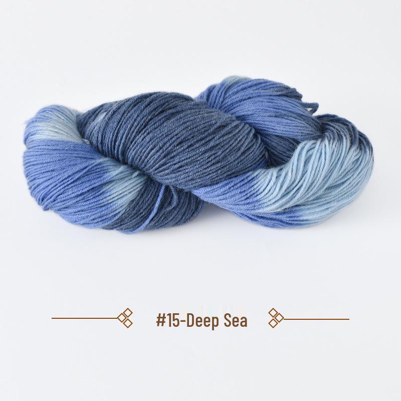 Gradient Dyed Wool Yarn for Hand Knitting - 290 Skein Blend