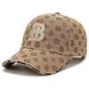 Embroidered Letter Baseball Cap—Breathable Summer Sun Hat, UV-Protective Outdoor Hat, Adjustable Size
