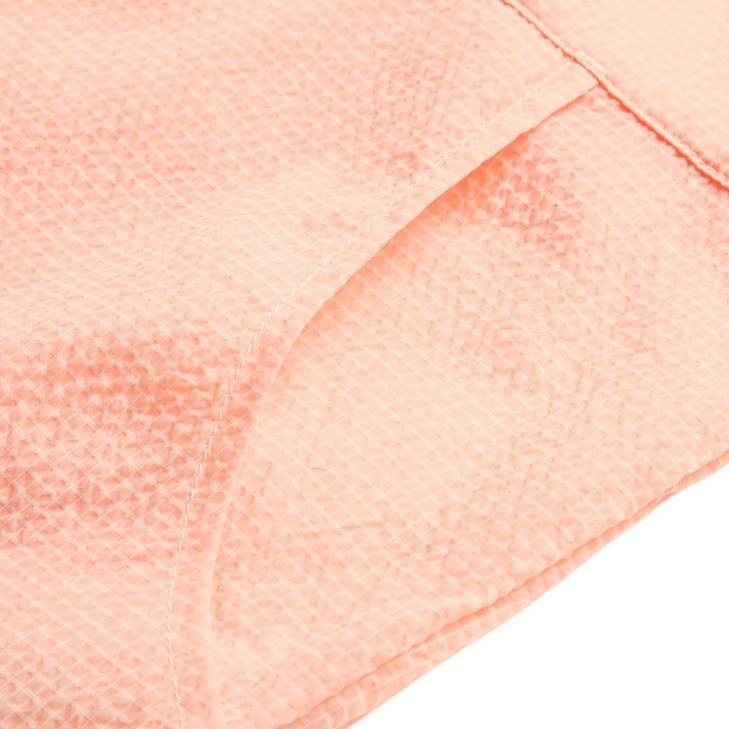 Seria mody sportowej Li Ning Wiatrówka Kardigan Długi rękaw Stójka Wiatroszczelna Luźna Codzienna Tkana Kurtka Damskie kurtki Pomarańczowy Różowy AFDU670-1