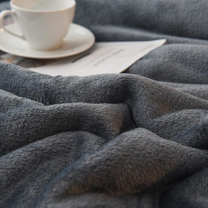 Luxurious Double-Sided Lambswool Plush Blanket & Duvet Cover