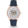 Historical Collection White Dial Blue Leather Strap Mechanical Automatic AR1947