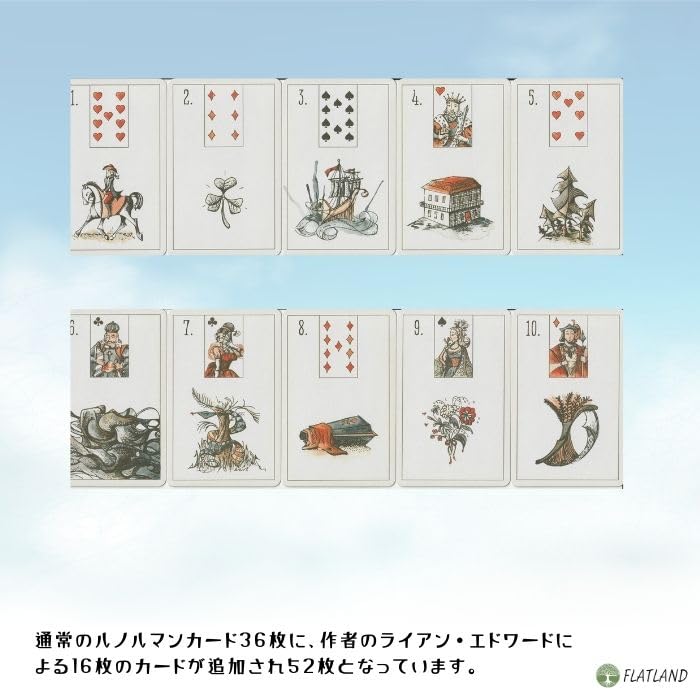 Maybe Lenormand Lenormand Card Fortune Telling, with Japanese Instructions, Authentic