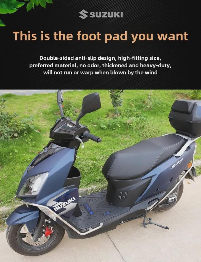 Qingqi Lingmu UY125 Little Dolphin Anti-Rutsch-Pedalpolster-Zubehör