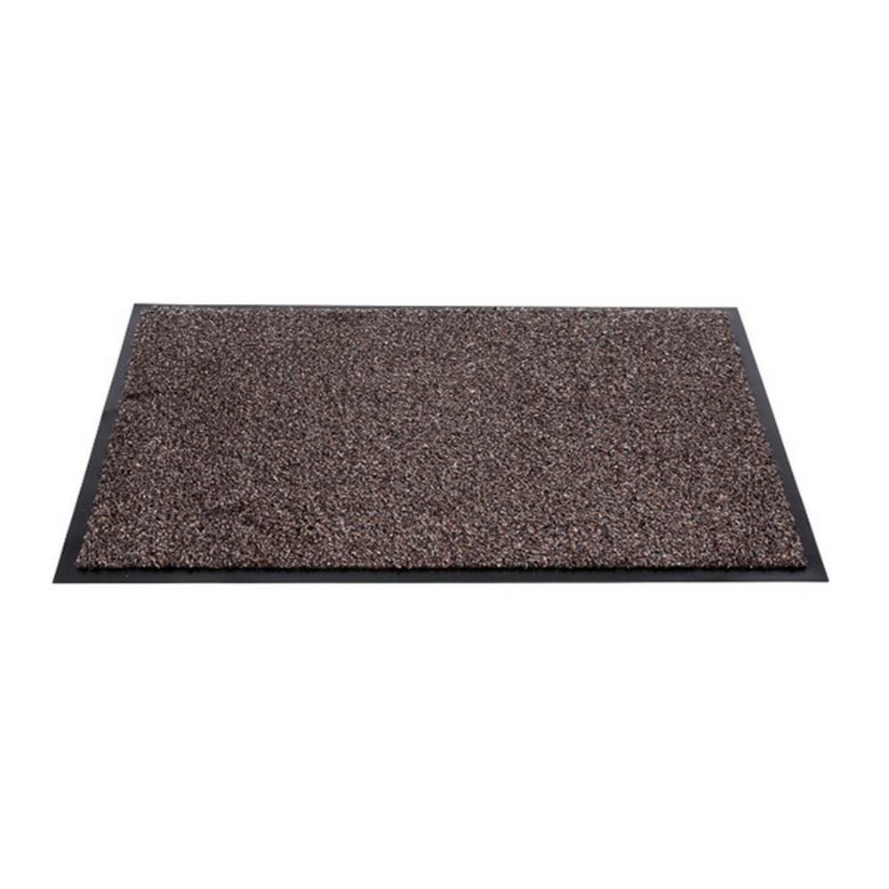 Sentry Barrington Cotton Washable Mat 24 x 36'' Dark Brown