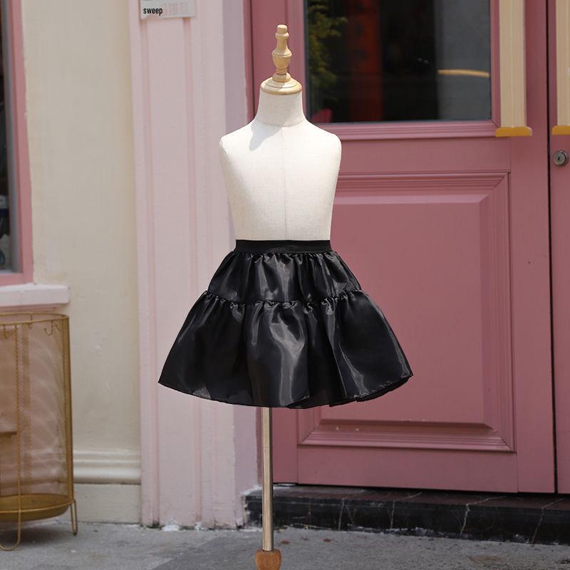 Lolita 35cm Four-Layer Soft Tulle Petticoat Underskirt for Daily Tai Chi and Maid Cosplay