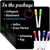 PET Magnetic Drawing Board Schedule Blackboard Stickers   Preschool Photo Props