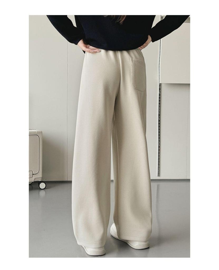 Lässige Mädchen-Sweathose mit weitem Bein - Frühjahr/Herbst 2025 Kollektion für Mittelschülerinnen