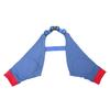 Dog Protector Front Chest Webbing Adjust Buckle Fixed Ring Comfortable Breathable After Injury Tool