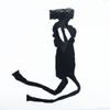 Women Stretchy Sleeveless Bodysuit Lingerie See Through Open Crotch Sleepwear