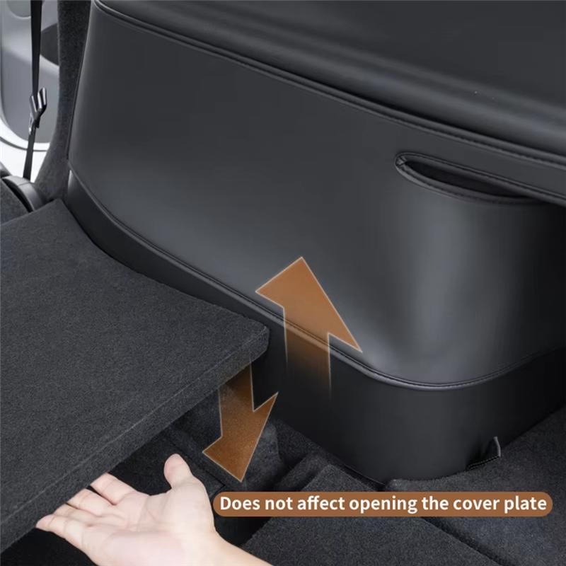 Protective Mat Cargo Liner Full Coverage Trunk Mat For Tesla Model Y Juniper 2025 Anti-Dirt Both Side Guards Pad