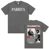 Limited Parrita Music Album Tour Graphic T-shirt Men Women Summer Classic Oversized T-shirts Fashion Vintage T Shirts