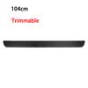For Mini clubman PVC Rubber Protective Strip, Car Trunk Door Sill Protection Sticker, Bumper Reinforcement Decorative Sticker