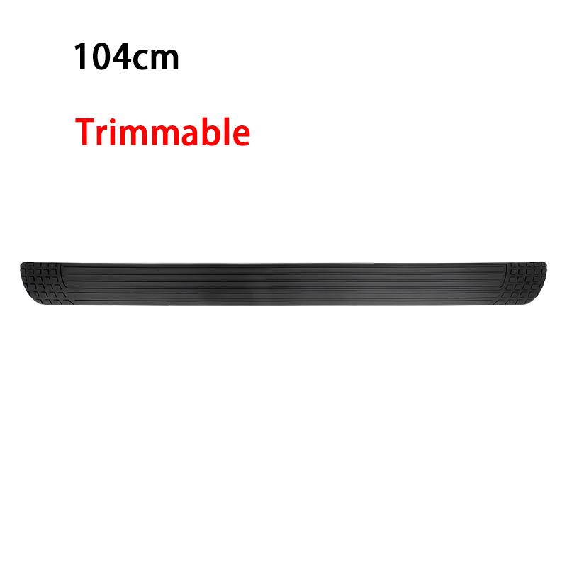 For Mini clubman PVC Rubber Protective Strip, Car Trunk Door Sill Protection Sticker, Bumper Reinforcement Decorative Sticker