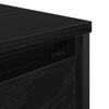 Black Bathroom Vanity Cabinet 60 x 34.5 x 60 cm