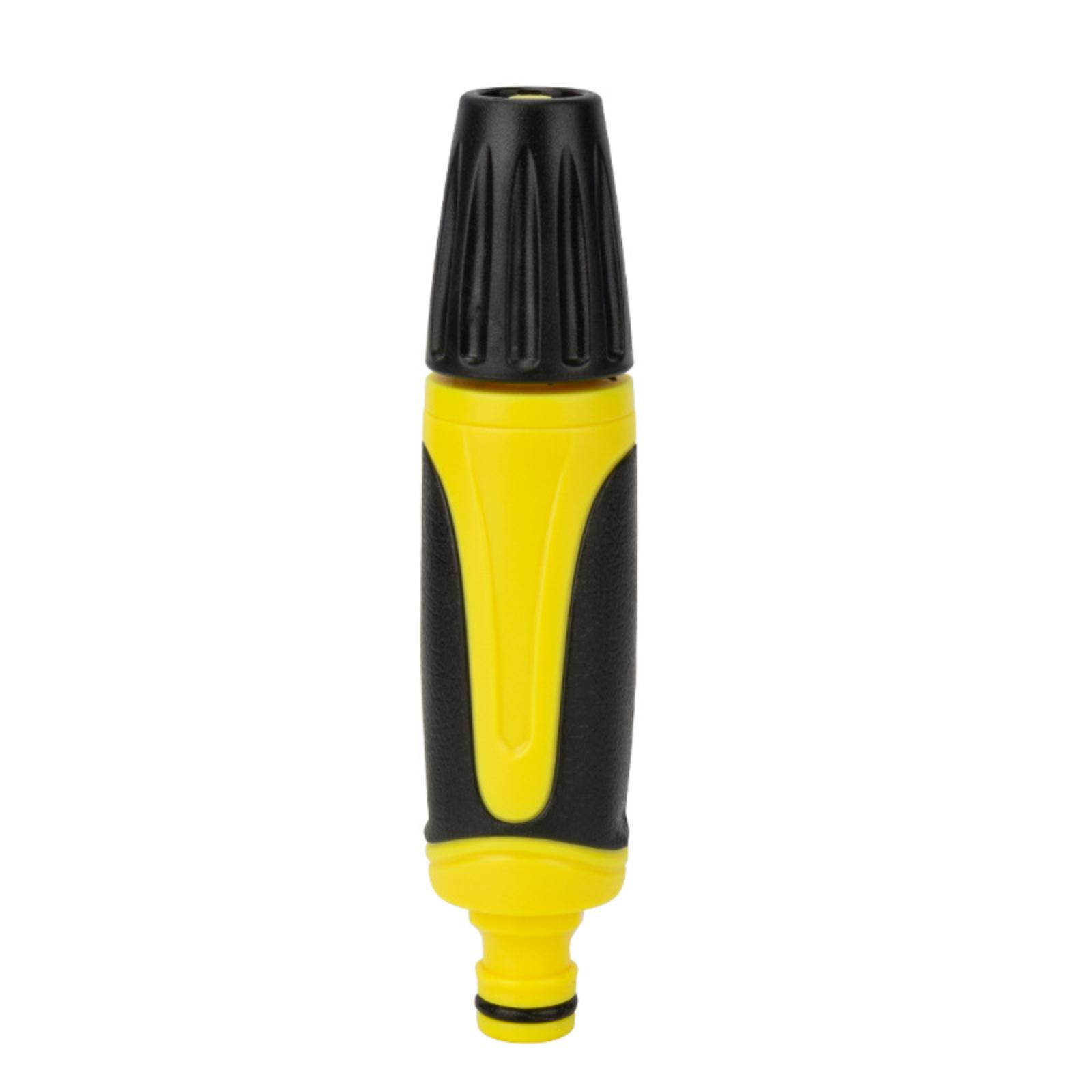

Household High-Pressure Car Wash Water Head with Rubber Coating, Direct Spray Water , Multifunctional Gardening and Landscaping Watering Tool One Size жовтий