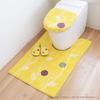 OKA Etoph Toilet Seat Cover, Drenimo Type, Yellow (Suitable for Washlet, Heated, O-shaped, U-shaped, Thick, Washable, Stylish, Nordic Design)