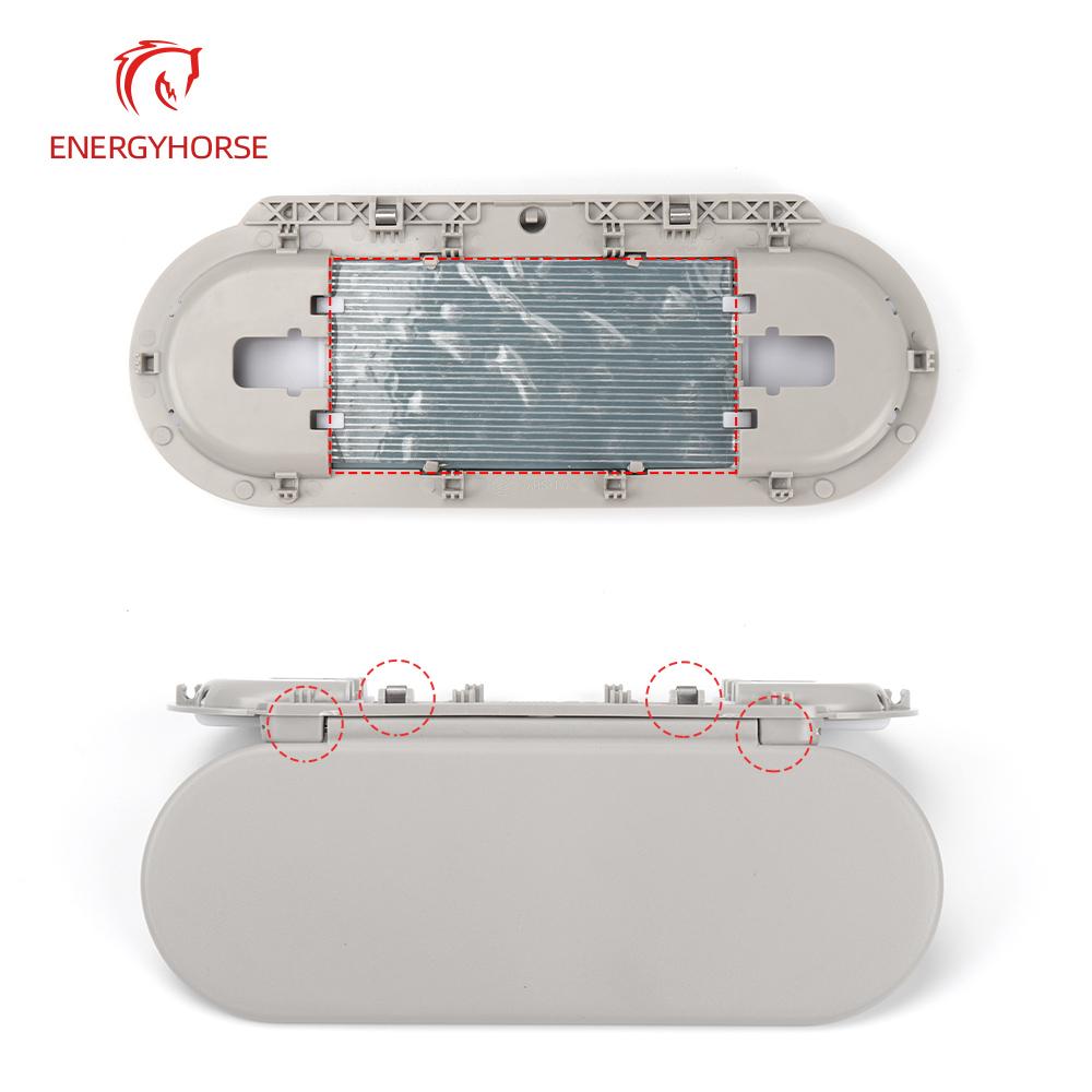 Für Mini Cooper Neue Auto Sonnenblende Spiegel Abdeckung Make-Up Spiegel Abdeckung Zubehör Ersatz Für BMW MINI F55 F56