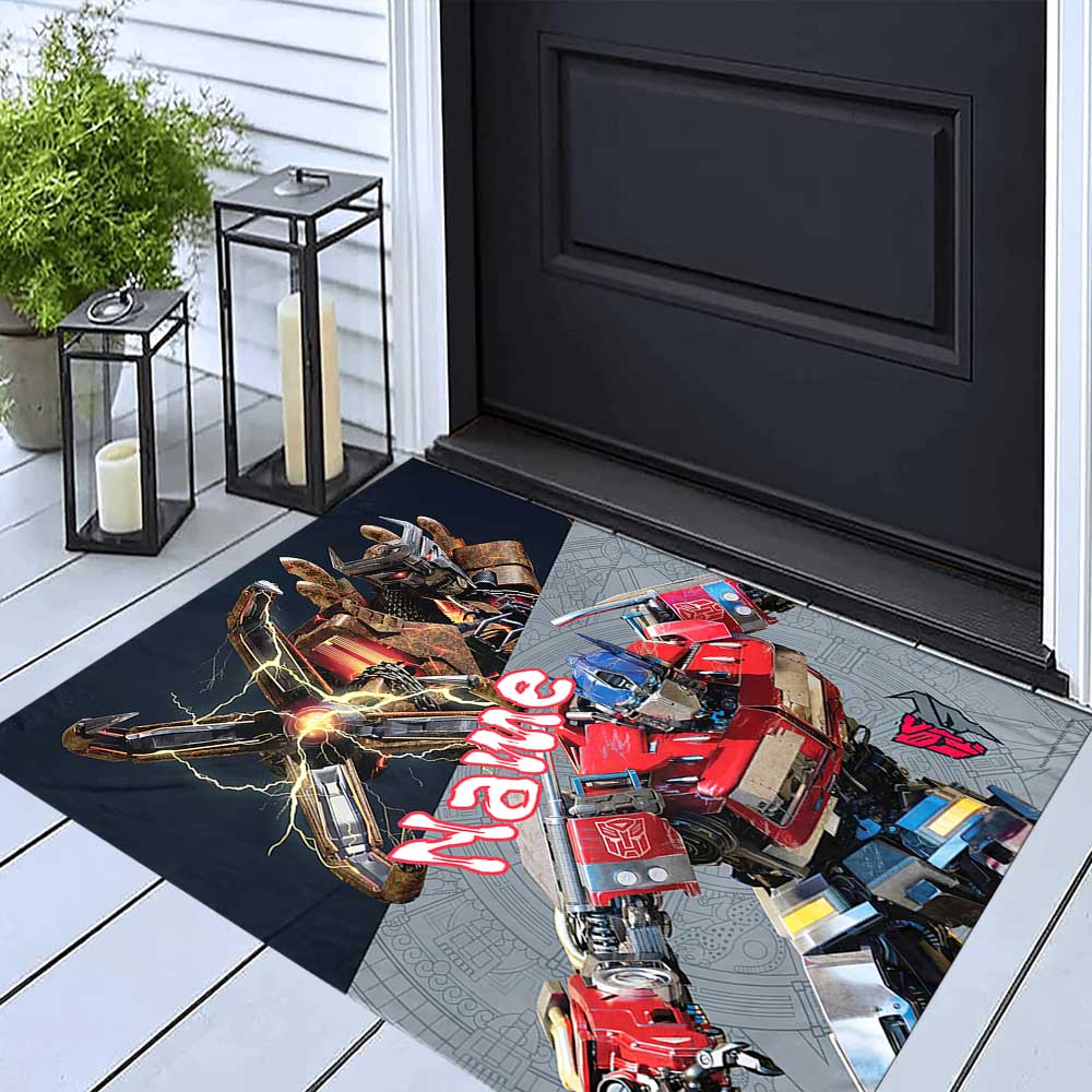 Love Transformers (17) Customize your name rug, office chair cushion, home bedroom living room gift.